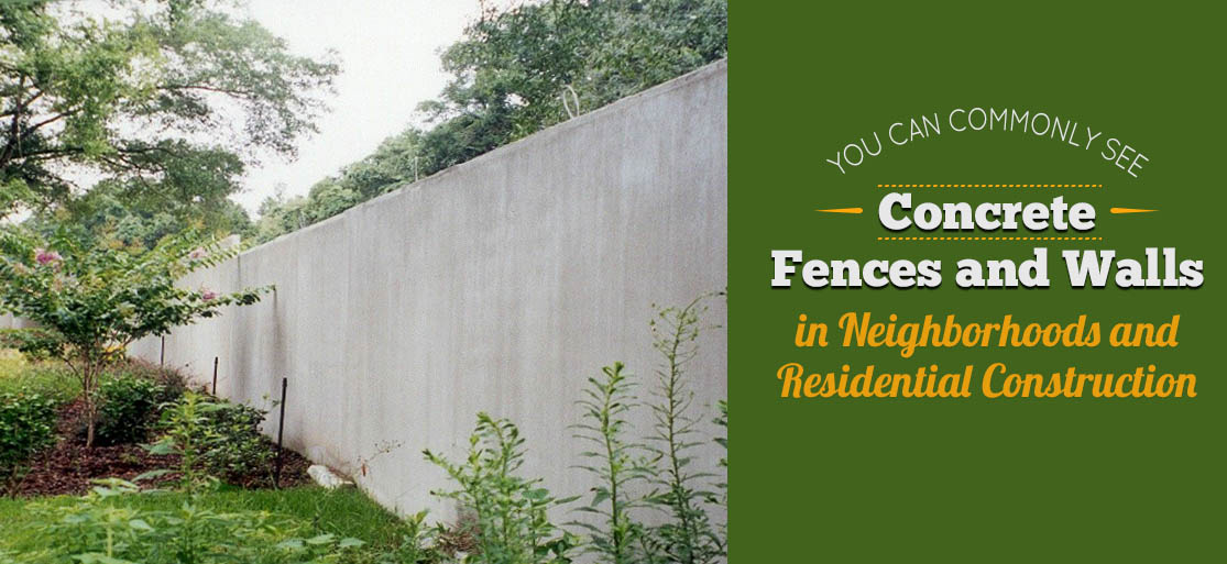 Concrete Fencing Wall