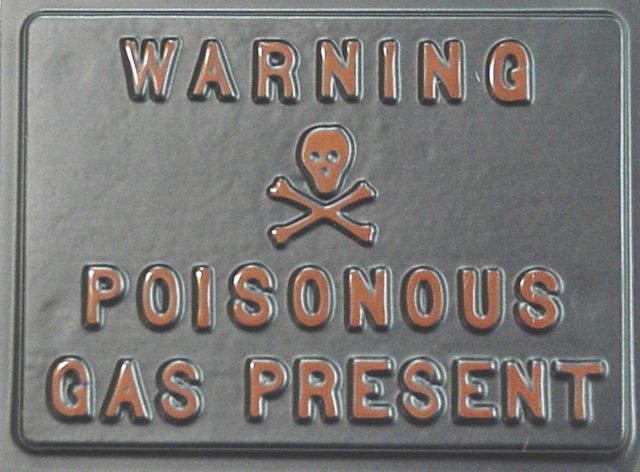 Septic Tank Warning Plaque