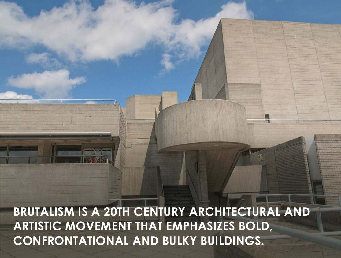 a building from the brutalist movement