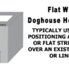flat-wall-doghouse-hole-form