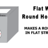 flat-wall-round-hole-form